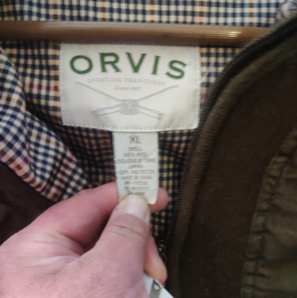 Orvis Women's Wool Jacket size XL - Picture 4 of 5